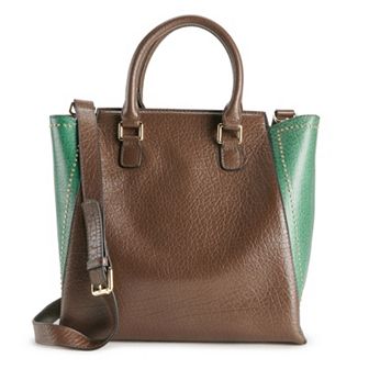 AmeriLeather Morrison Leather Tote