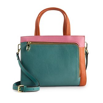 AmeriLeather Denisse Leather Crossbody Bag