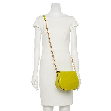 AmeriLeather Alaina Leather Crossbody Bag