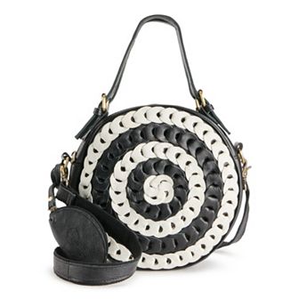 AmeriLeather Dream Catcher Convertible Leather Crossbody