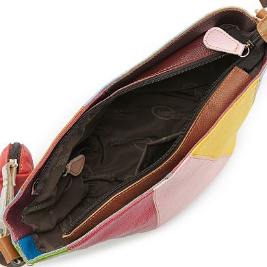 AmeriLeather Taura Leather Shoulder Bag
