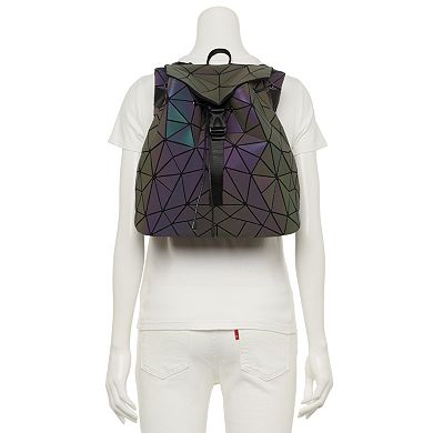 AmeriLeather Mollie Luminous Geometric Backpack