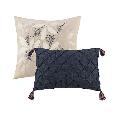 Madison Park Maia 8-Piece Cotton Comforter Set with Shams