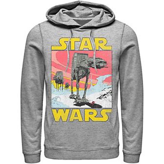 Men's Star Wars At-AT Retro Poster Hoodie