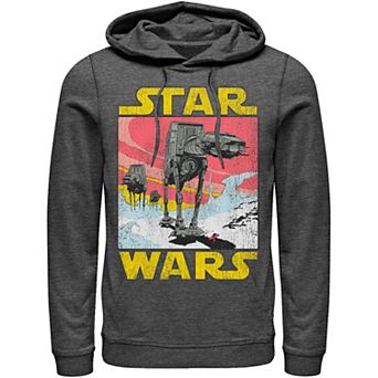 Men's Star Wars At-AT Retro Poster Hoodie