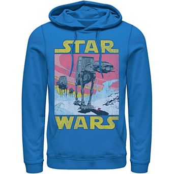 Men's Star Wars At-AT Retro Poster Hoodie