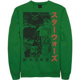 Men's Star Wars Manga Comic Panels Sweatshirt
