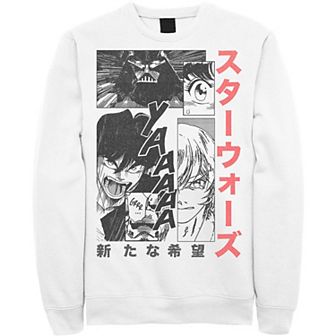 Men's Star Wars Manga Comic Panels Sweatshirt