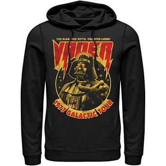 Men's Star Wars Vader 1977 Galactic Tour Metal Poster Hoodie