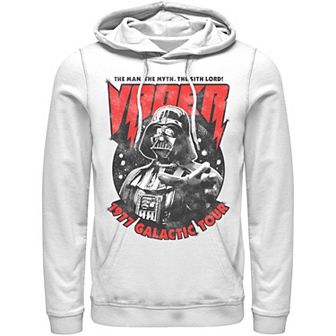 Men's Star Wars Vader 1977 Galactic Tour Metal Poster Hoodie