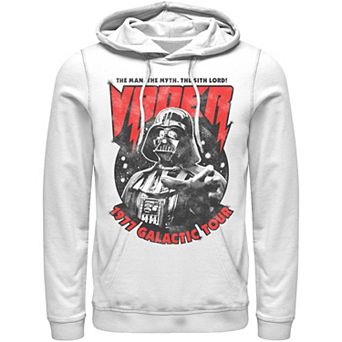 Men's Star Wars Vader 1977 Galactic Tour Metal Poster Hoodie