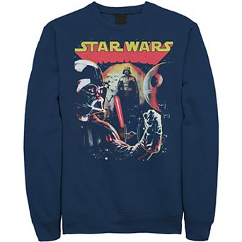 Men's Star Wars Darth Vader Collage Of Views Sweatshirt