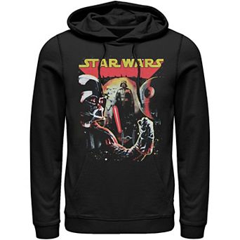Men's Star Wars Darth Vader Collage Of Views Hoodie