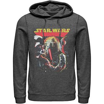 Men's Star Wars Darth Vader Collage Of Views Hoodie