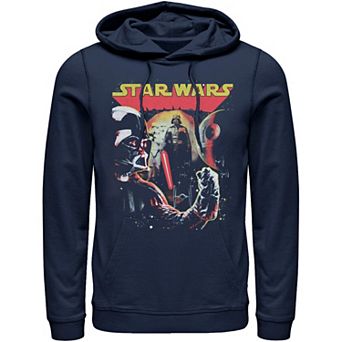 Men's Star Wars Darth Vader Collage Of Views Hoodie