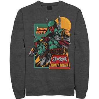 Men's Star Wars Mandalorian Soldier Kanji Sweatshirt