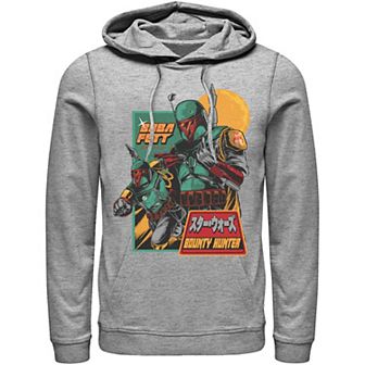 Men's Star Wars Mandalorian Soldier Kanji Hoodie