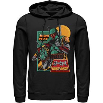 Men's Star Wars Mandalorian Soldier Kanji Hoodie