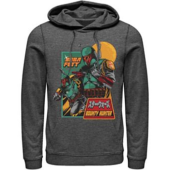 Men's Star Wars Mandalorian Soldier Kanji Hoodie