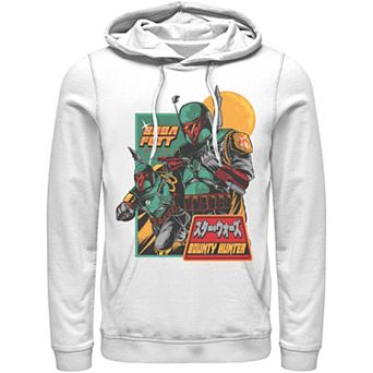Men's Star Wars Mandalorian Soldier Kanji Hoodie