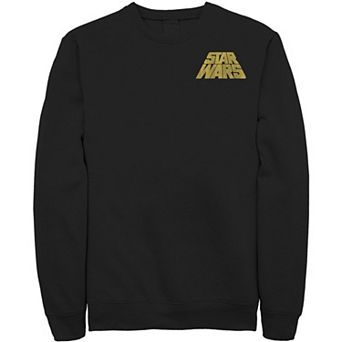 Men's Star Wars Distressed Slant Logo Z2 Sweatshirt