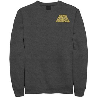Men's Star Wars Distressed Slant Logo Z2 Sweatshirt