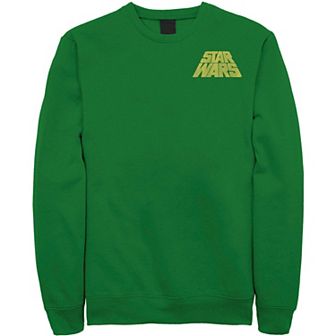 Men's Star Wars Distressed Slant Logo Z2 Sweatshirt