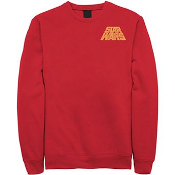 Men's Star Wars Distressed Slant Logo Z2 Sweatshirt