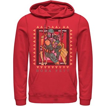 Men's Star Wars Boba Fett Stamp Hoodie