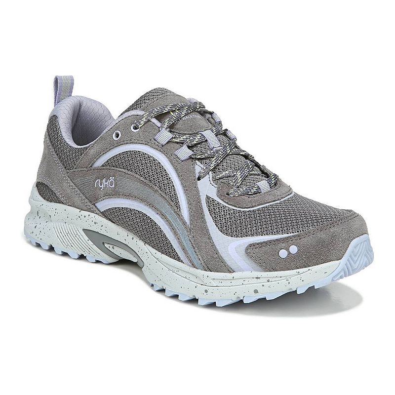 Ryka Sky Walk Trail Womens Trail Walking Shoes, Size: 5, Grey