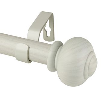 Rod Desyne 1" Rotunda Faux Wood Curtain Rod