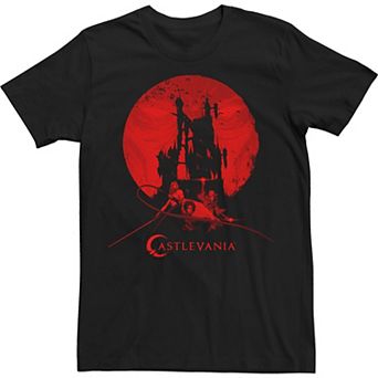 Men's Castlevania Moon Eyes Anime Poster Group Shot Tee