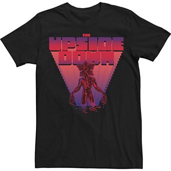 Men's Netflix Stranger Things The Upside Down 8-Bit Demogorgon Tee