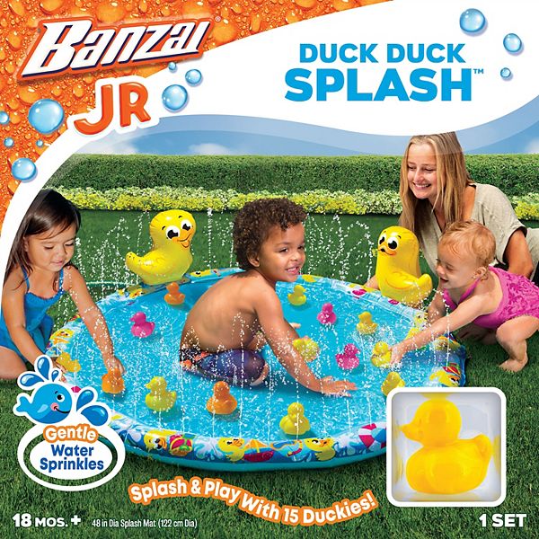 Boys Girls Banzai Jr. Duck Duck Splash Pad