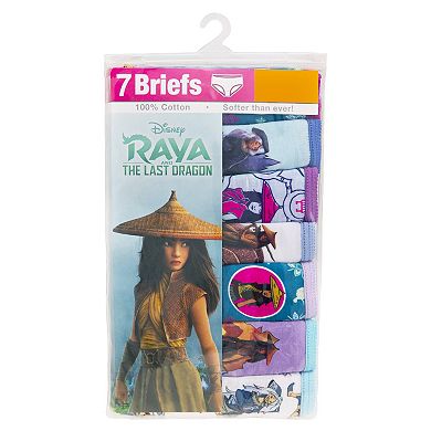 Disney's Raya Girls 4-8 7-pk. Briefs Underwear