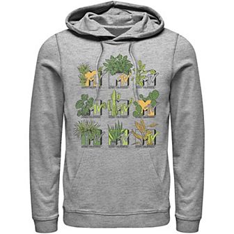 Men's MTV Mtve Succulents Plants Logo Hoodie
