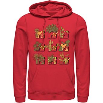 Men's MTV Mtve Succulents Plants Logo Hoodie