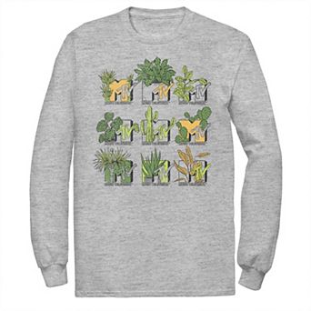 Men's MTV Mtve Succulents Plants Logo Tee