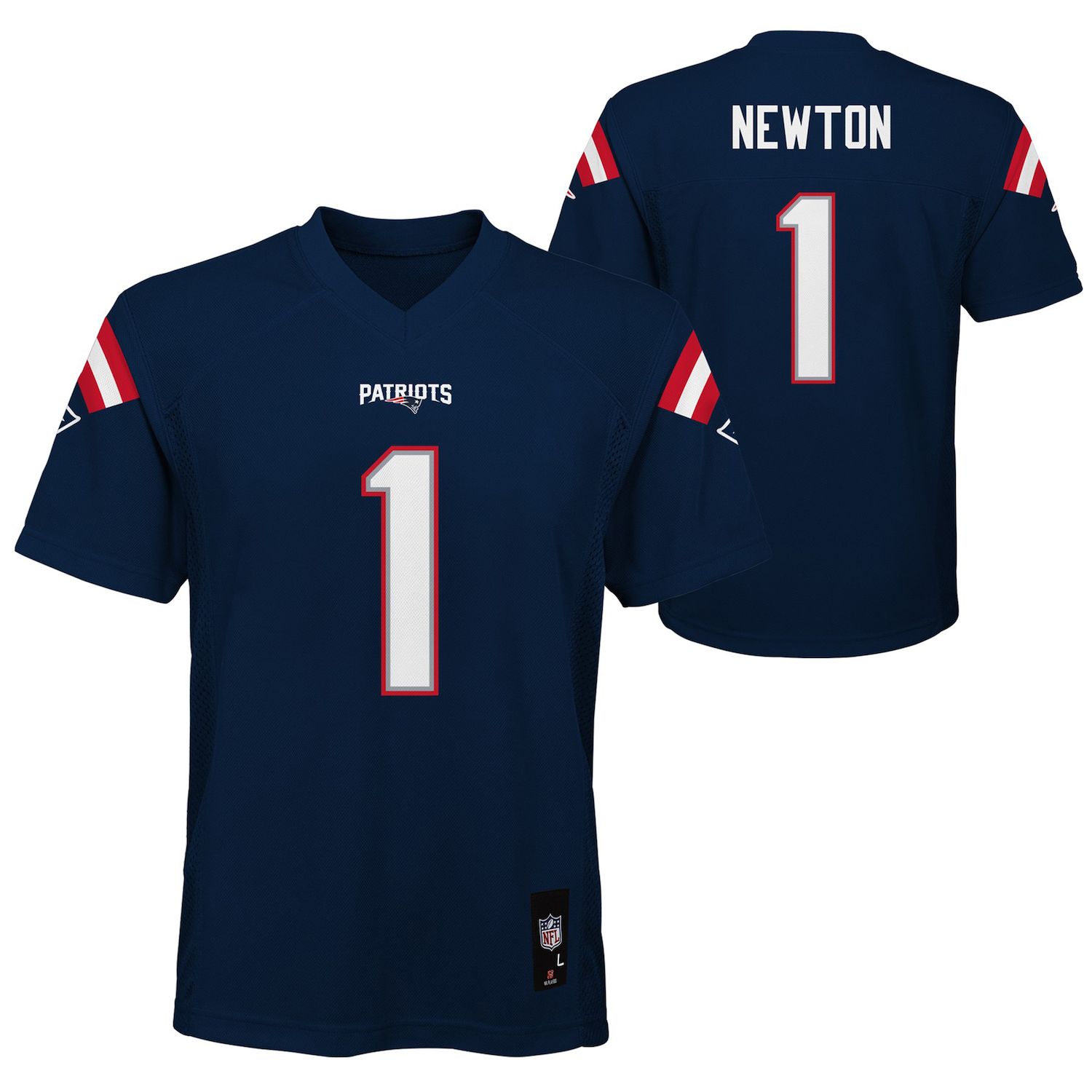cam newton in patriots jersey