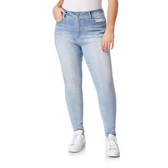 Juniors' Plus Size WallFlower Insta Soft Ultra Skinny Jeans
