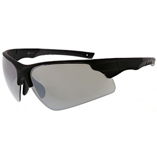 Men's Tek Gear® SemiRimless FlashTreated Wrap Sunglasses