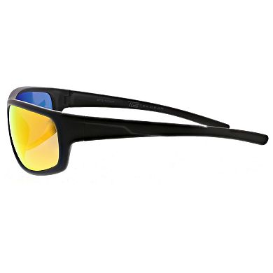 Men's Tek Gear Water Series Floating Mirrored Polarized Wrap Sunglasses