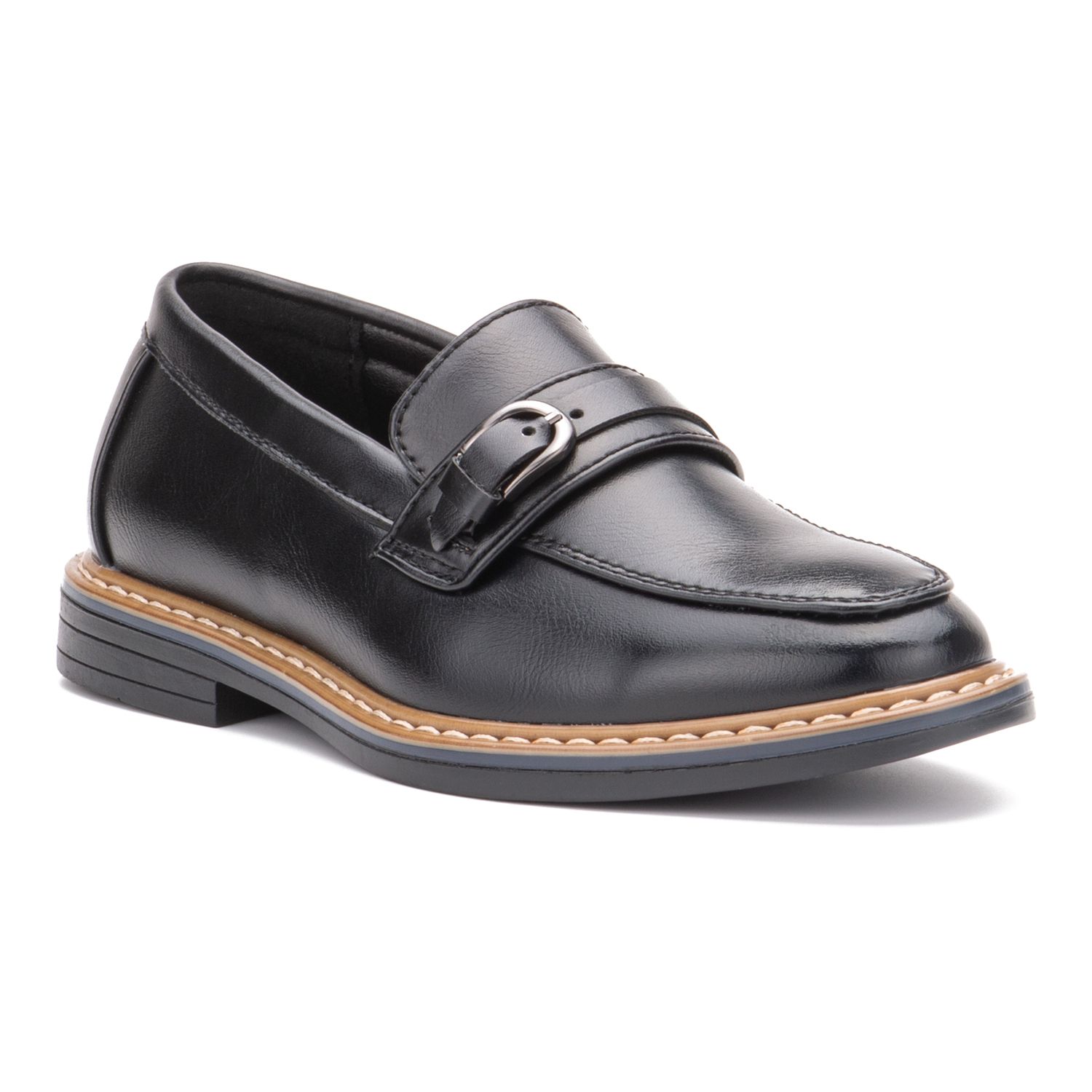 boys slip on dress shoes