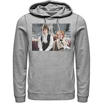 Men's Goblet Of Fire Harry And Ron Photo Real Hoodie
