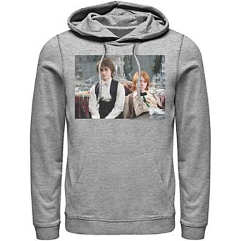 Men's Goblet Of Fire Harry And Ron Photo Real Hoodie