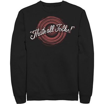 Men's Looney Tunes That's All Folks Sweatshirt