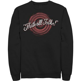 Men's Looney Tunes That's All Folks Sweatshirt