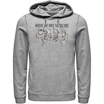 Men's Where The Wild Things Are Max Parade Group Shot Hoodie