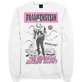 Men's Universal Monsters Old Franky Poster Sweatshirt