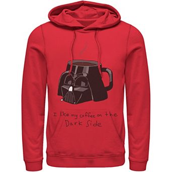 Men's Star Wars Darth Vader Mug I Like My Coffee On The Dark Side Hoodie